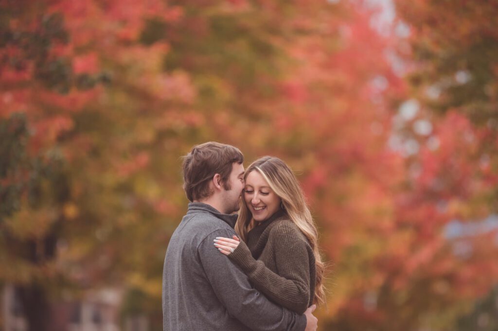 Fall engagement outfit pictures