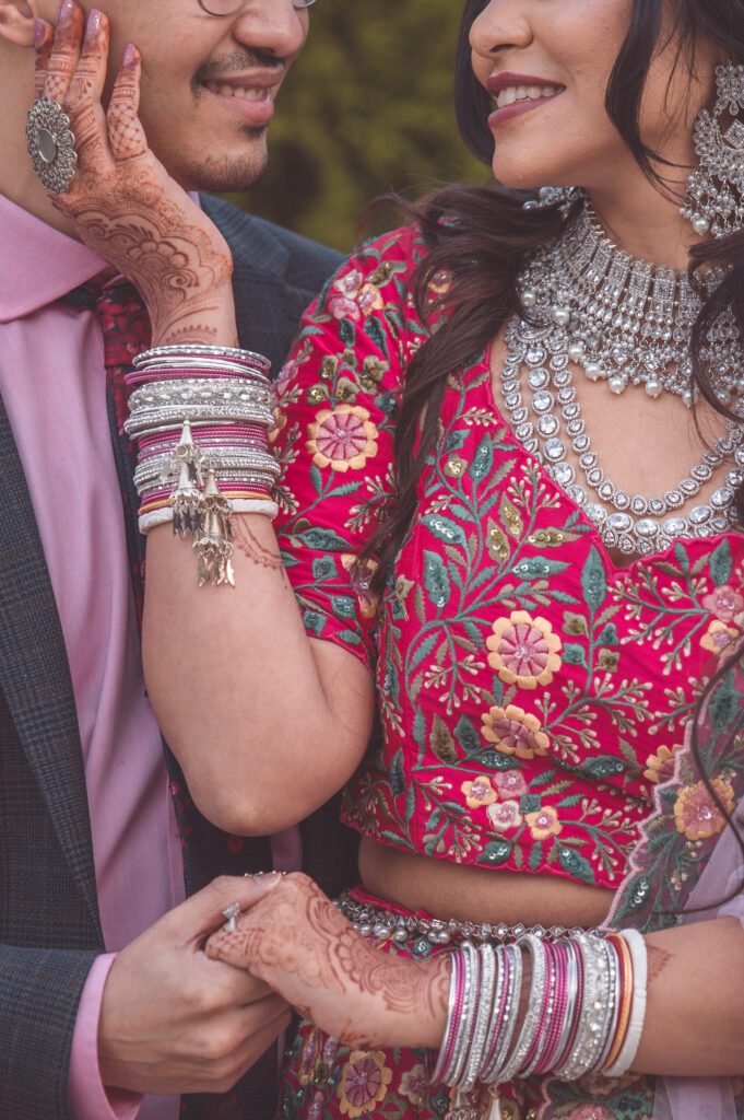 Image of the wedding ceremony of a south Asian wedding