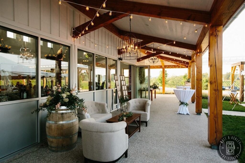 Brengman Brothers Winery, one of traverse city wedding venues.