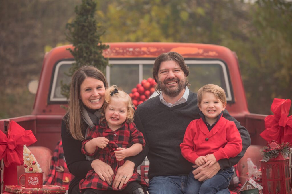 Christmas Red Truck Mini Sessions